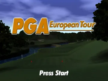 PGA European Tour (USA) screen shot title